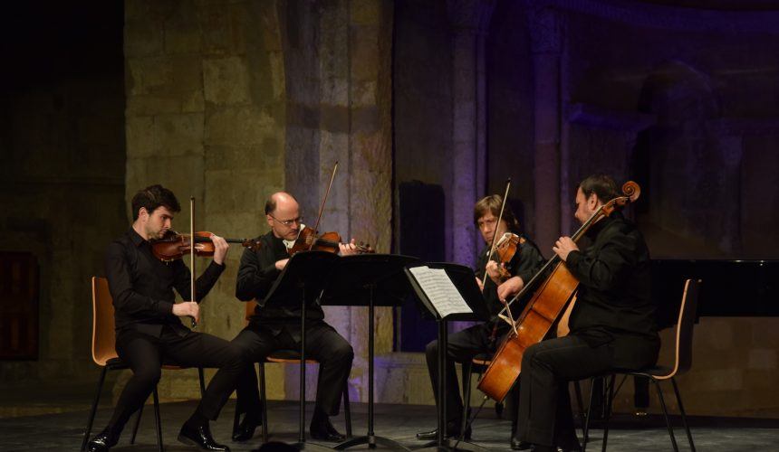 Lleno en Segovia para disfrutar del legendario Borodin, uno de los mejores cuartetos de cuerda del mundo