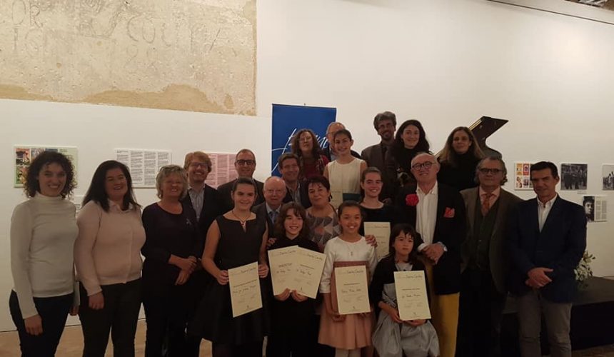 La Fundación Don Juan de Borbón entrega los premios del 22 Premio Infantil de Piano Santa Cecilia