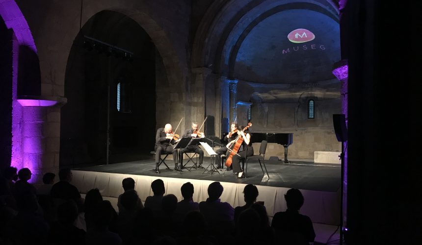 MUSEG recibe a Cuarteto Quiroga, máximo referente de la música de cámara española