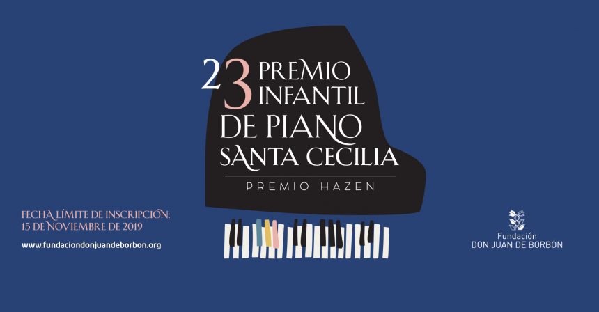 El plazo de inscripción para el 23 Premio Infantil de Piano Santa Cecilia – Premio Hazen está abierto hasta el 15 de noviembre