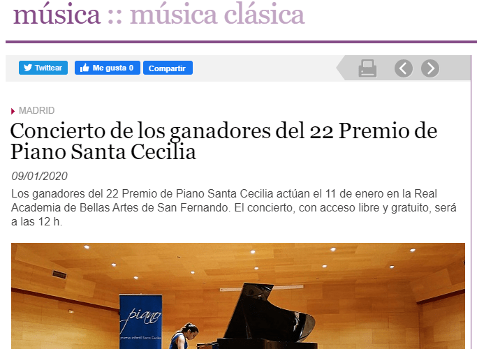docenotas.com: Concierto de los ganadores del 22 Premio de Piano Santa Cecilia