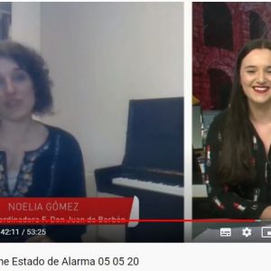 Entrevista Noelia Gómez en La 8 Segovia TV (a partir minuto 42’)