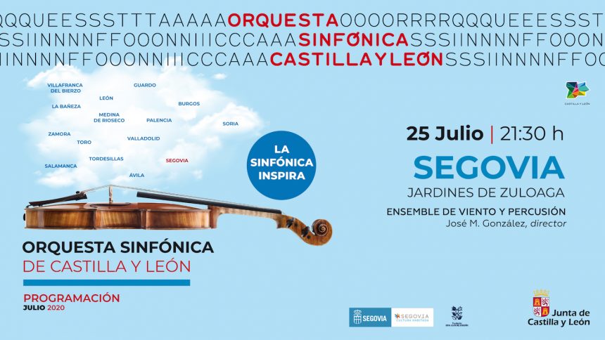 El Ensemble de la Orquesta Sinfónica de Castilla y León recala en ‘Segovia, un oasis de cultura’