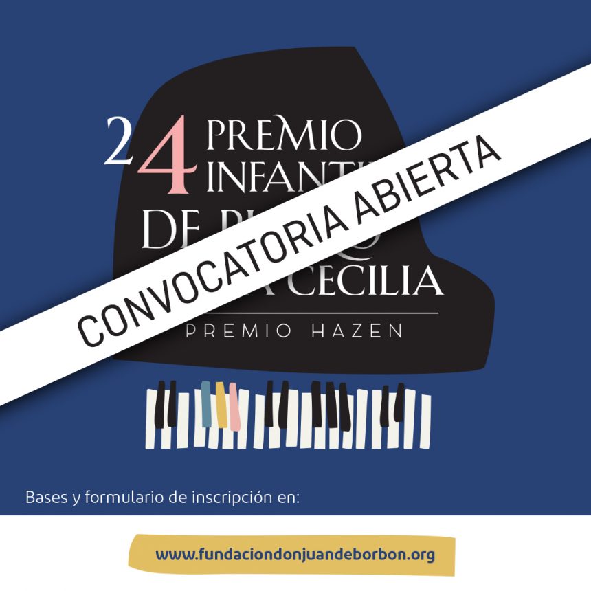 Abierta la inscripción del 24 Premio Infantil de Piano Santa Cecilia – Premio Hazen, cuya fase eliminatoria se celebrará online