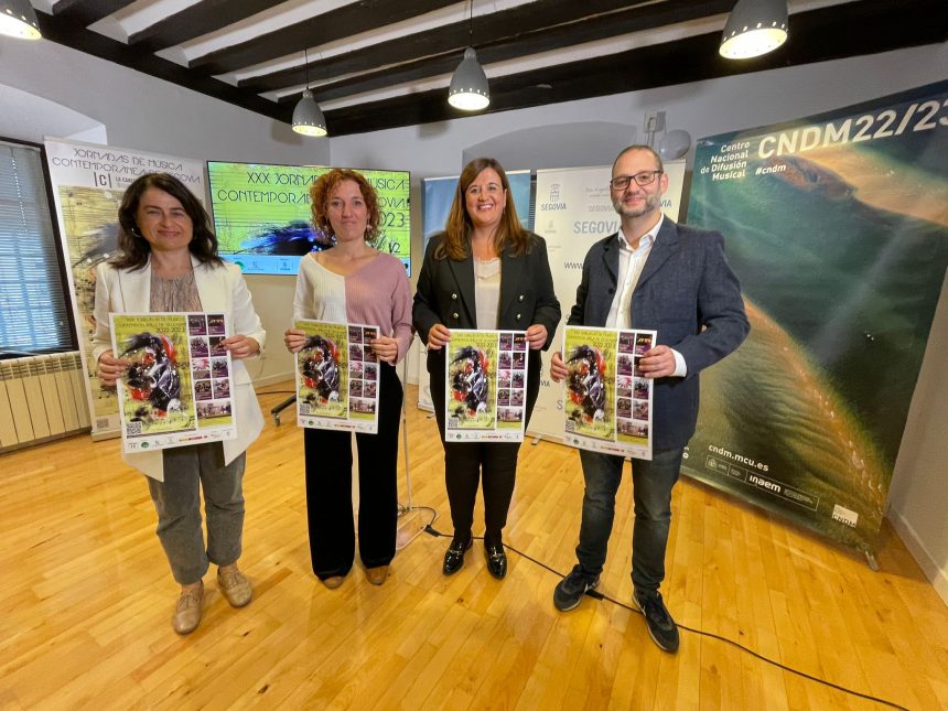 Las Jornadas de Música Contemporánea de Segovia celebran su trigésima edición, con dieciséis estrenos absolutos, ocho conciertos y doce talleres para escolares