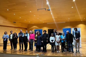 Adrián Terán González y Claudia Gema Melero Villafranca, ganadores 26 Premio Infantil de Piano Santa Cecilia–Premio Hazen