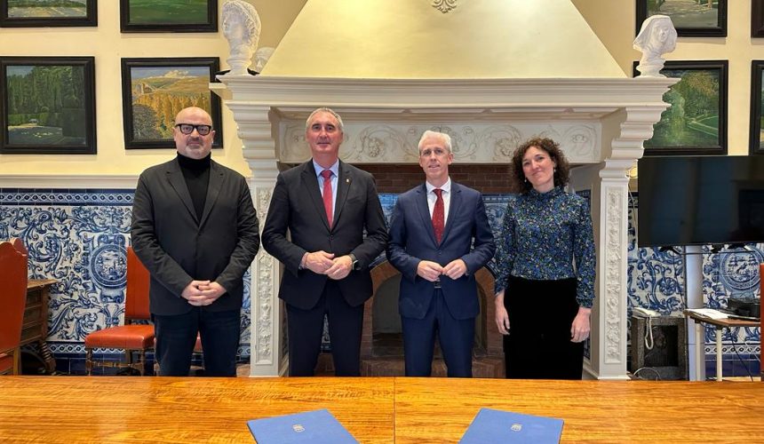 La Fundación Don Juan de Borbón firma sendos convenios de colaboración con la Fundación La Caixa y el Cabildo de la Catedral