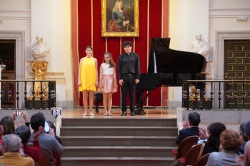 Los jóvenes ganadores del 26 Premio Infantil de Piano Santa Cecilia – Premio Hazen actúan en la Real Academia de Bellas Artes de San Fernando